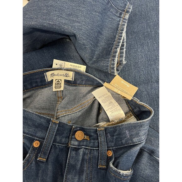 NWT Madewell Baggy Straight jeans W25 $98 denim women designer sold out - Picture 3 of 9